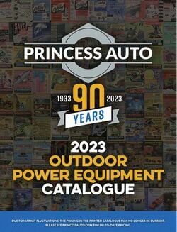 Catalogue Princess Auto from 04/25/2023
