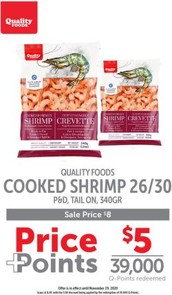 Catalogue Quality Foods - Black Friday 2020 from 11/23/2020