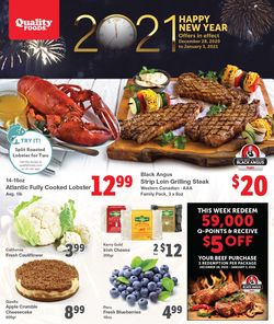 Catalogue Quality Foods - New Year 2021 from 12/28/2020