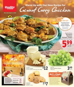 Catalogue Quality Foods from 10/18/2021