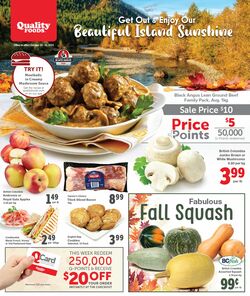 Catalogue Quality Foods from 10/10/2022
