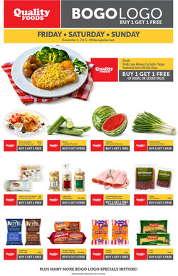 Catalogue Quality Foods from 12/01/2023