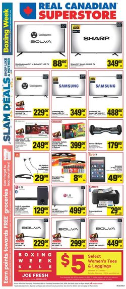 Real Canadian Superstore Flyer from 12/26/2019