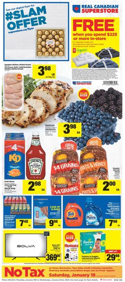 Catalogue Real Canadian Superstore from 01/16/2020