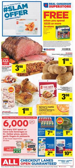 Catalogue Real Canadian Superstore from 01/30/2020