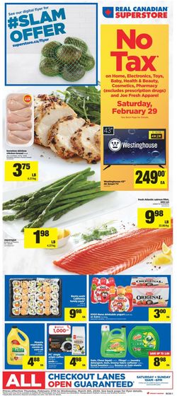 Catalogue Real Canadian Superstore from 02/27/2020