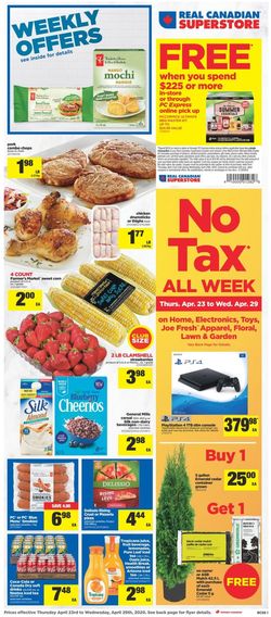 Catalogue Real Canadian Superstore from 04/23/2020