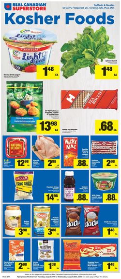 Catalogue Real Canadian Superstore from 08/20/2020