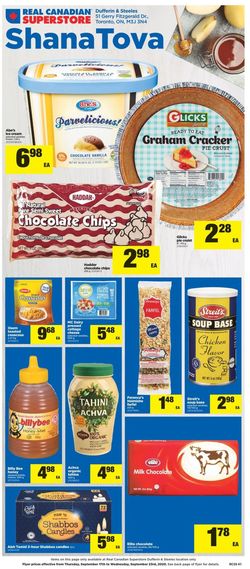 Catalogue Real Canadian Superstore from 09/17/2020
