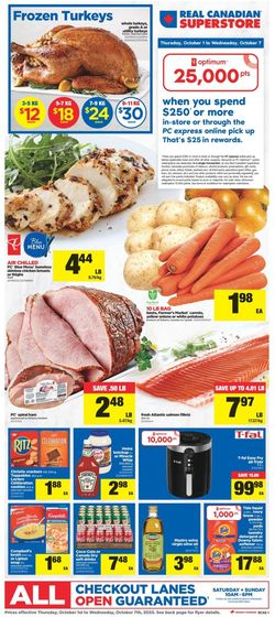Catalogue Real Canadian Superstore from 10/01/2020