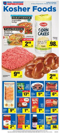Catalogue Real Canadian Superstore from 10/22/2020