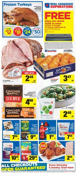Catalogue Real Canadian Superstore - Holiday 2020 from 12/10/2020