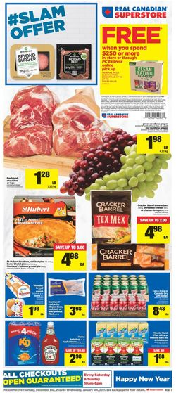 Catalogue Real Canadian Superstore - New Year 2021 from 12/31/2020