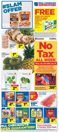 Catalogue Real Canadian Superstore from 01/14/2021