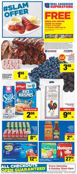 Catalogue Real Canadian Superstore from 01/21/2021