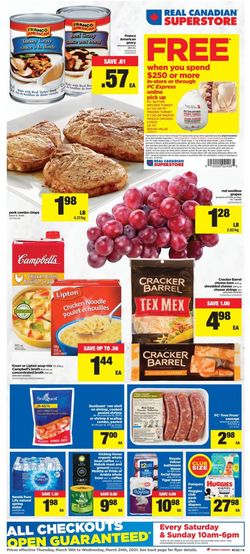 Catalogue Real Canadian Superstore from 03/18/2021