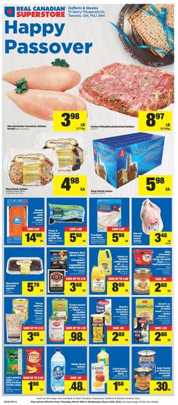 Catalogue Real Canadian Superstore from 03/18/2021