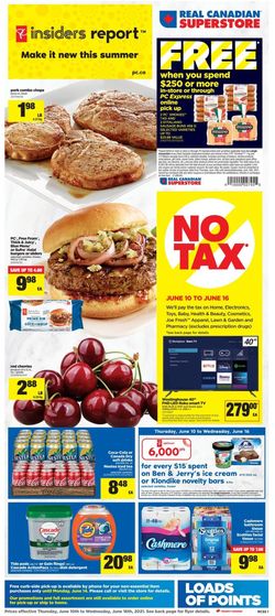 Real Canadian Superstore Flyer from 06/10/2021