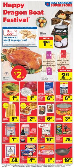 Catalogue Real Canadian Superstore from 06/10/2021