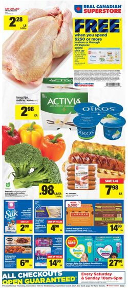 Catalogue Real Canadian Superstore from 09/16/2021