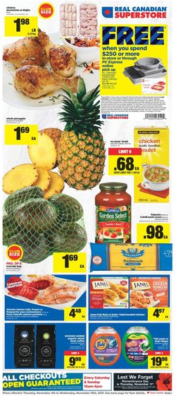 Real Canadian Superstore Flyer from 11/04/2021