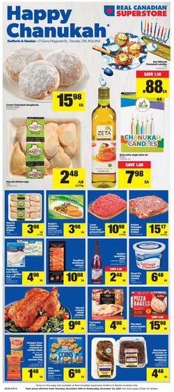 Catalogue Real Canadian Superstore from 11/25/2021