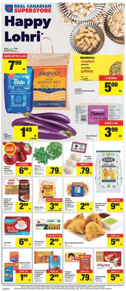 Catalogue Real Canadian Superstore from 12/30/2021