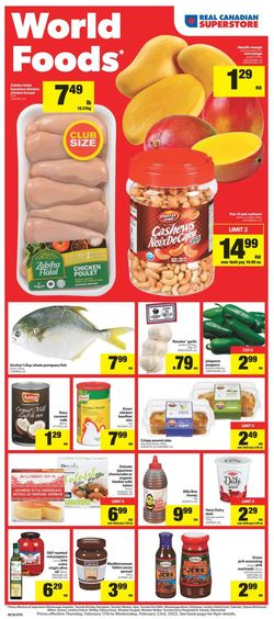 Catalogue Real Canadian Superstore from 02/17/2022