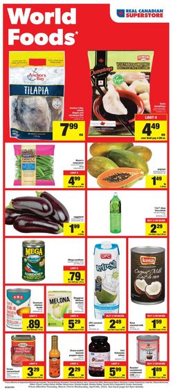 Catalogue Real Canadian Superstore from 03/31/2022