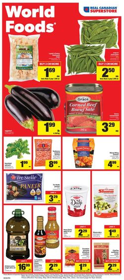Catalogue Real Canadian Superstore from 05/05/2022