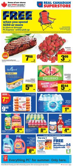 Catalogue Real Canadian Superstore from 06/30/2022