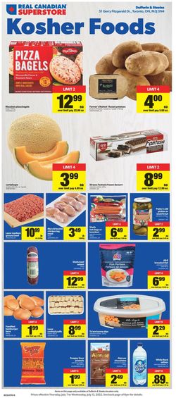 Catalogue Real Canadian Superstore from 07/07/2022