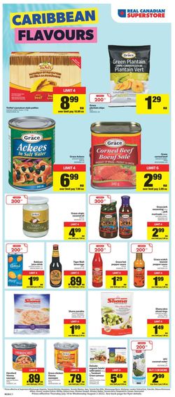 Catalogue Real Canadian Superstore from 07/14/2022
