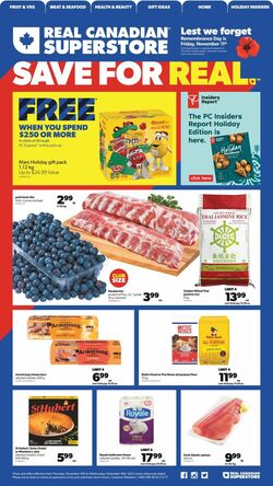 Catalogue Real Canadian Superstore from 11/10/2022