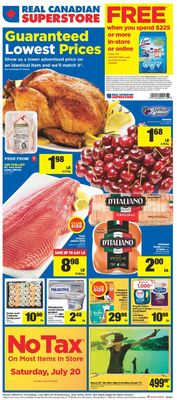 Catalogue Real Canadian Superstore from 07/18/2019