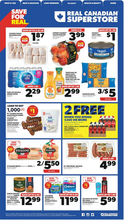 Catalogue Real Canadian Superstore from 07/27/2023