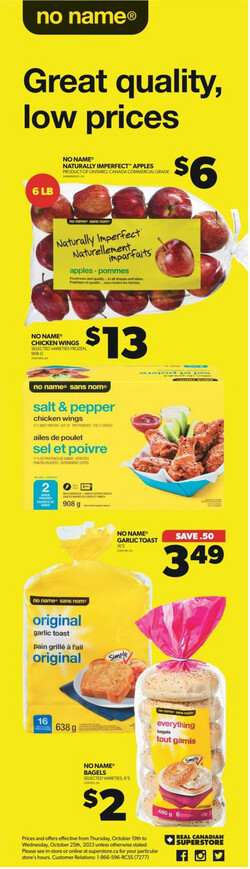 Catalogue Real Canadian Superstore from 10/19/2023