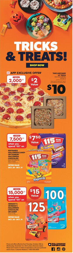 Catalogue Real Canadian Superstore from 10/26/2023