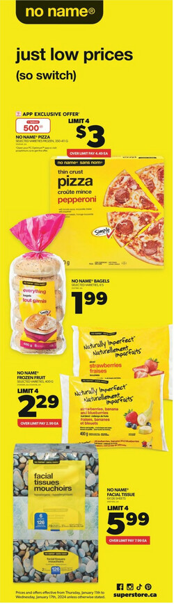Catalogue Real Canadian Superstore from 01/11/2024