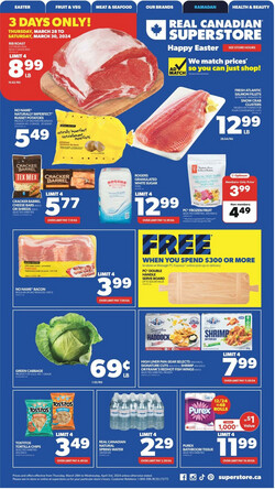 Catalogue Real Canadian Superstore from 03/28/2024
