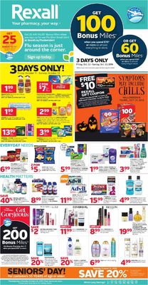 Catalogue Rexall from 10/11/2019