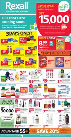 Catalogue Rexall from 10/16/2020