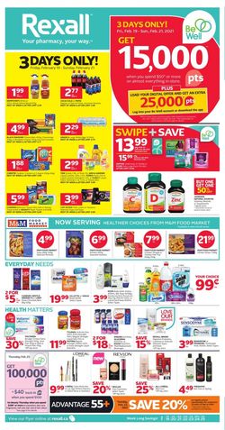Catalogue Rexall from 02/19/2021
