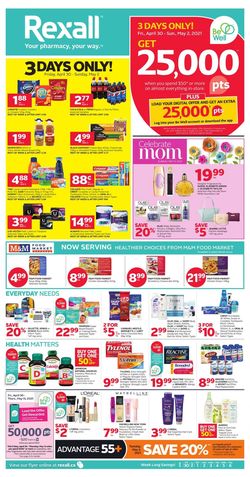 Catalogue Rexall from 04/30/2021