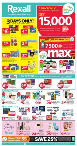 Catalogue Rexall from 07/16/2021