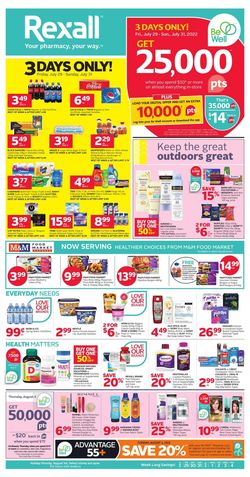 Catalogue Rexall from 07/29/2022