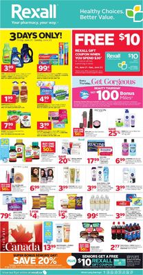 Catalogue Rexall from 06/21/2019