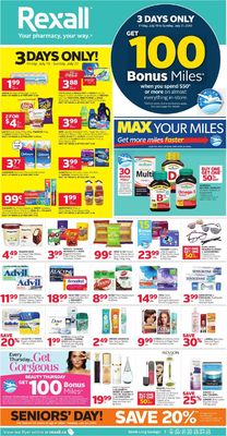 Catalogue Rexall from 07/19/2019
