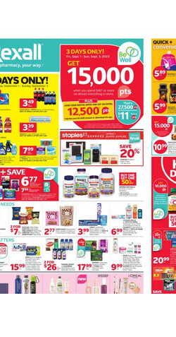 Catalogue Rexall from 09/04/2023