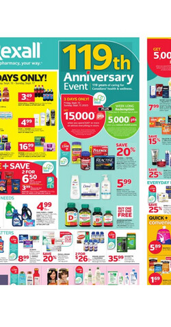 Catalogue Rexall from 09/21/2023